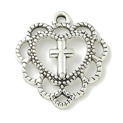 Tibetan Style Alloy Pendants TIBE-I026-6016AS-1