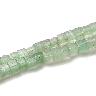 Natural Green Aventurine Beads Strands G-B064-A06-1