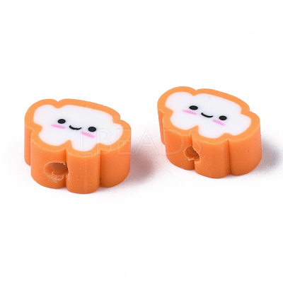 Handmade Polymer Clay Beads CLAY-N008-033G-1