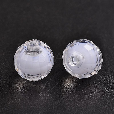 Transparent Acrylic Beads TACR-S086-10mm-01-1