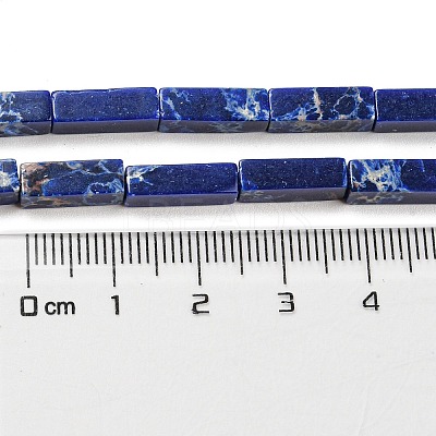 Synthetic Imperial Jasper Dyed Beads Strands G-D077-C01-06-1