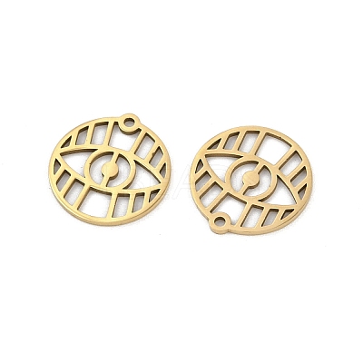 201 Stainless Steel Pendants STAS-U052-02C-G-1