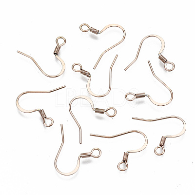 304 Stainless Steel French Earring Hooks STAS-S111-006RG-NR-1