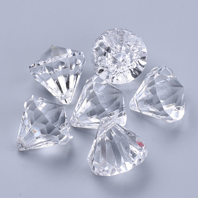 Transparent Acrylic Pendants TACR-Q260-C-V01-1