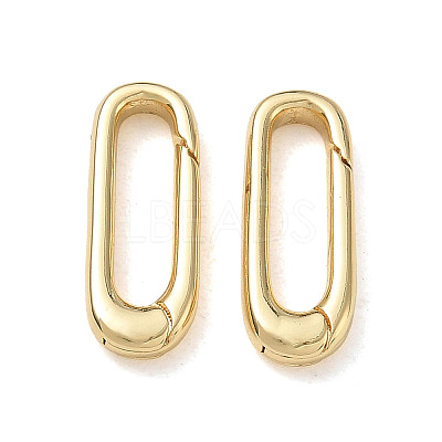 Brass Spring Gate Clasps
KK-CBA50B0-37G-1