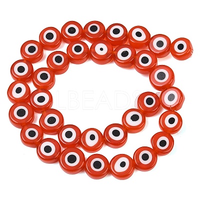 Handmade Evil Eye Lampwork Beads LAMP-C028-02B-1