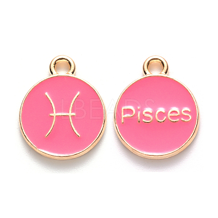 Alloy Enamel Pendants LS-X-ENAM-S124-01B-03H-1