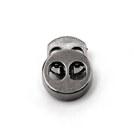 Alloy Spring Cord Locks FIND-WH0100-60B-1