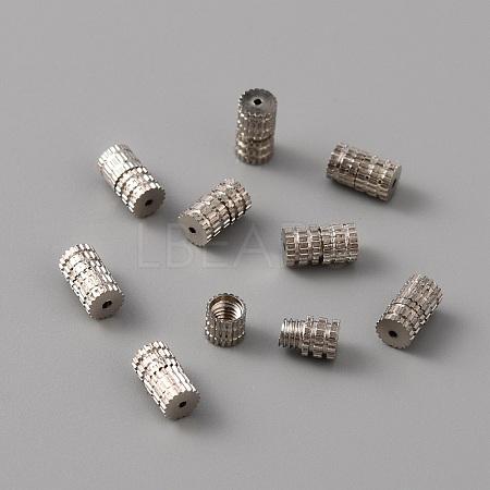 Brass Screw Clasps LS-KK-WH0047-55P-1