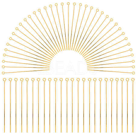 600Pcs Brass Eye Pin KK-SP0001-69A-G-1