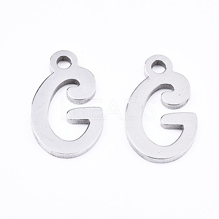 Non-Tarnish 201 Stainless Steel Charms LS-STAS-T044-217P-G-1