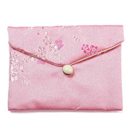Chinese Style Floral Cloth Jewelry Storage Pouches AJEW-D065-01B-04-1