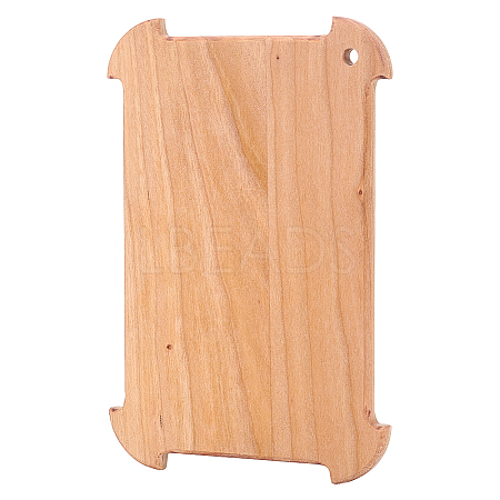 Wooden Weaving Sampler Board TOOL-WH0125-94B-1