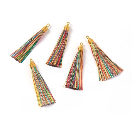 Nylon Tassel Big Pendants FIND-F008-F19-1