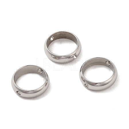 Non-Tarnish 201 Stainless Steel Bead Frames STAS-O130-06P-A-1
