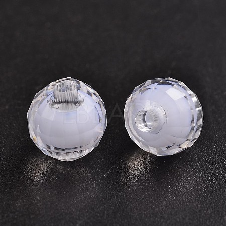 Transparent Acrylic Beads TACR-S086-10mm-01-1