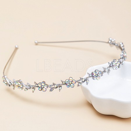 Iron with Rhinestone Hair Bands for Girl PW-WG77244-07-1