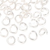 Brass Open Jump Rings KK-G604-08S-21-1