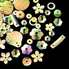 Rainbow Iridescent PVC Paillette/Sequins Beads & Links & Pendants PVC-C001-01E-3