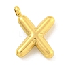 Ion Plating(IP) 304 Stainless Steel Pendants STAS-C102-16G-X-1