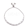 Cubic Zirconia Classic Tennis Bracelets for Girl Women BJEW-F417-06P-RS-1