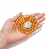 Natural Citrine Beads Strands G-E326-4mm-01-5