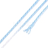 5 Rolls 9-Ply Braided Nylon Strings with Metallic Thread OCOR-Q062-01C-3