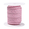 Braided Cowhide Leather Cord NWIR-N005-01Q-4mm-2