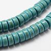 Synthetic Howlite Beads Strand G-P228-01-6mm-3