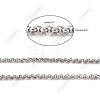 3.28 Feet 304 Stainless Steel Rolo Chains X-CHS-K001-99D-7