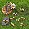 Alloy Enamel Pendants X1-ENAM-S121-174D-RS-4