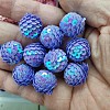 Opaque Acrylic Beads OACR-SZC0006-03C-02-1