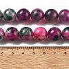 Natural Multi-Color Agate Beads Strands G-A261-B15-14mm-5