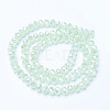 Electroplate Glass Beads Strands EGLA-A044-J1mm-B01-2