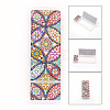 DIY Rectangle Diamond Painting Pencil Case Kits DIAM-PW0001-201I-1