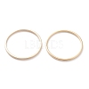 Brass Linking Rings KK-Y003-03H-G-2
