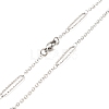 304 Stainless Steel Necklaces STAS-D084-30P-2