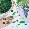 130Pcs 5 Styles Transparent Acrylic Pendants TACR-BM0001-05-3