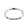Crystal Rhinestone Simple Thin Finger Ring RJEW-N043-33P-2