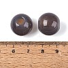 Natural Grey Agate European Beads G-Q602-09C-11-3