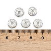 Brass Grade A Rhinestone Spacer Beads RB-A004-4-3