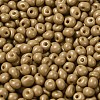 6/0 Opaque Baking Paint Glass Seed Beads SEED-M012-02A-16-3