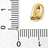 Ion Plating(IP) 304 Stainless Steel Slide Charms STAS-B075-37G-Q-3