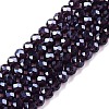 Electroplate Glass Beads Strands LS-EGLA-A044-T4mm-A15-1