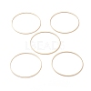 Brass Linking Rings KK-Y003-03N-G-1