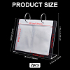 4 Inch Acrylic Desk Calendar Storage Photo Albums Stands AJEW-WH0819-011B-2