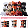 3 Sets 3 Style 6-Ply Polyester Embroidery Floss OCOR-GF0003-41A-2