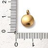 304 Stainless Steel Black Enamel Charms STAS-R009-02G-08-3