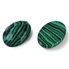 Synthetic Malachite Cabochons G-G760-A14-2
