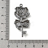 Alloy Enamel Gothic Style Pendants PALLOY-R157-06B-02B-3